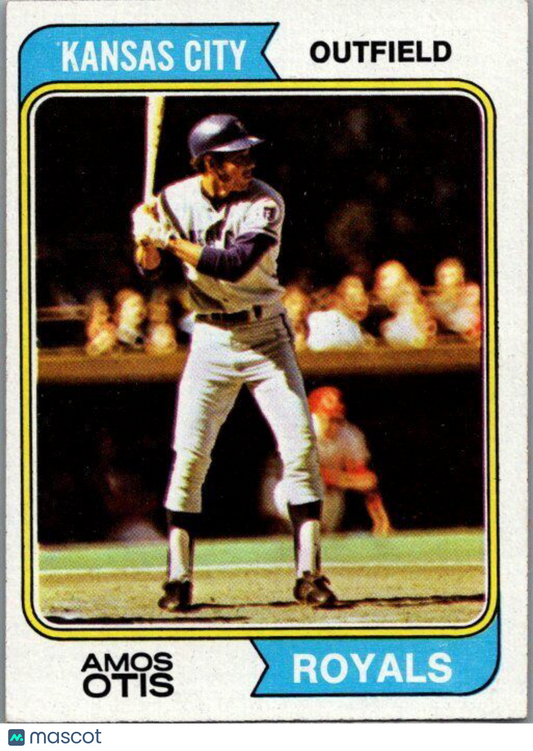 1974 Topps #65 Amos Otis