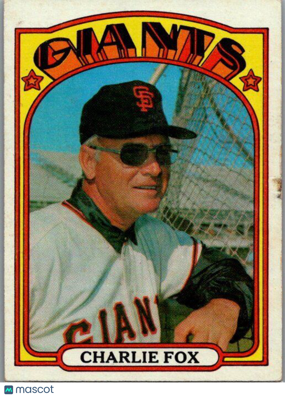 1972 Topps #129 Charlie Fox