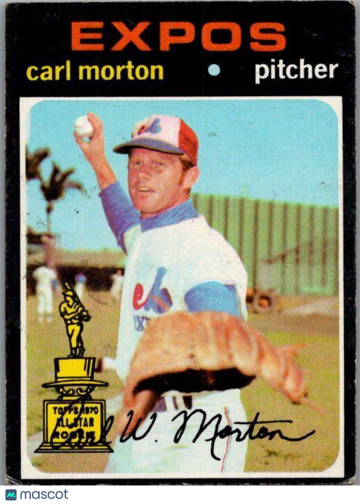 1971 Topps #515 Carl Morton