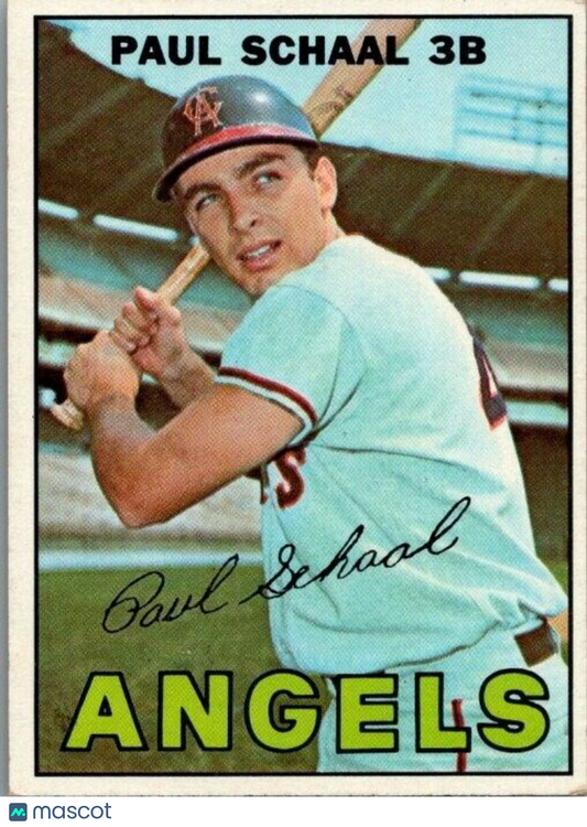 1967 Topps - #58 Paul Schaal