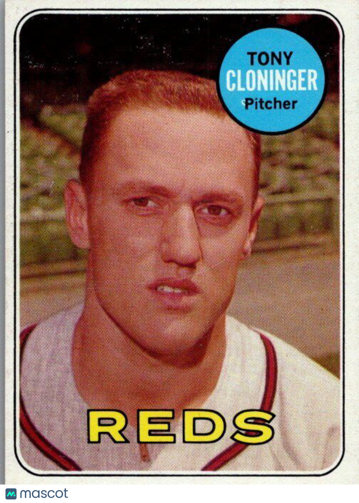 1969 Topps #492 Tony Cloninger