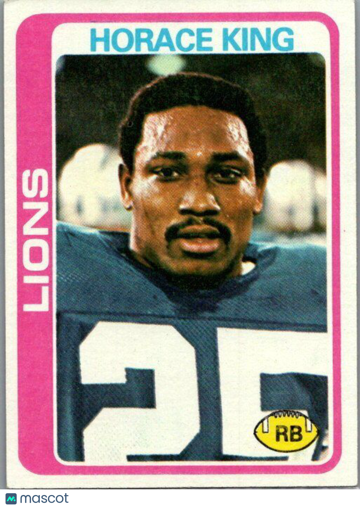 1978 Topps #178 Horace King