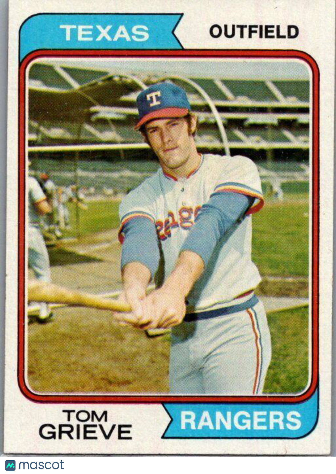 1974 Topps #268 Tom Grieve