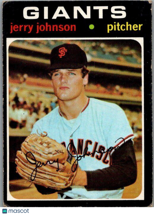 1971 Topps #412 Jerry Johnson