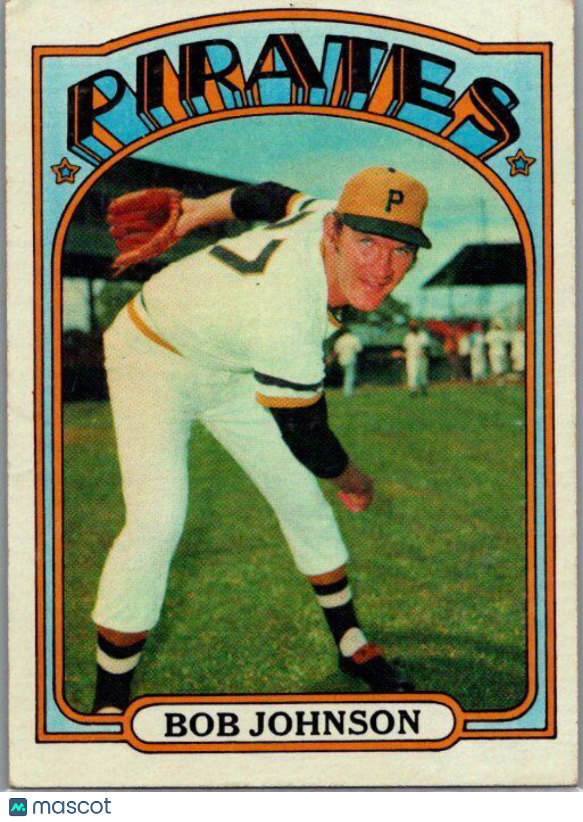 1972 Topps #27 Bob Johnson