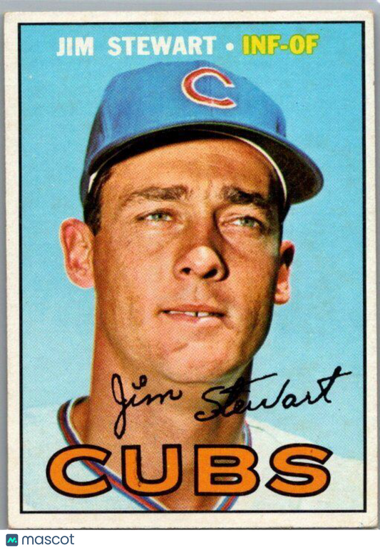 1967 Topps #124 Jim Stewart