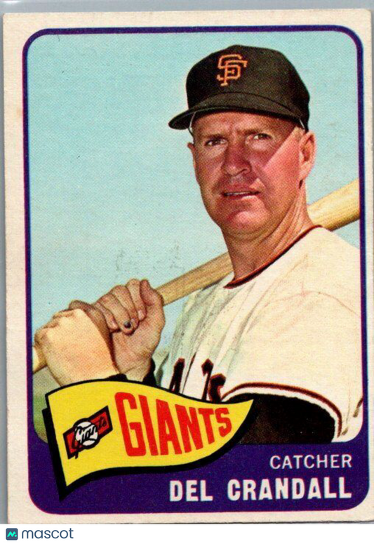 1965 Topps #68 Del Crandall