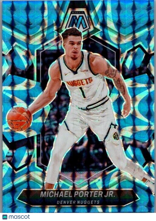 2023-24 Panini Mosaic - #110 Michael Porter Jr. Blue Reactive