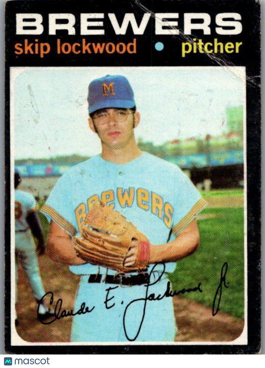 1971 Topps #433 Skip Lockwood