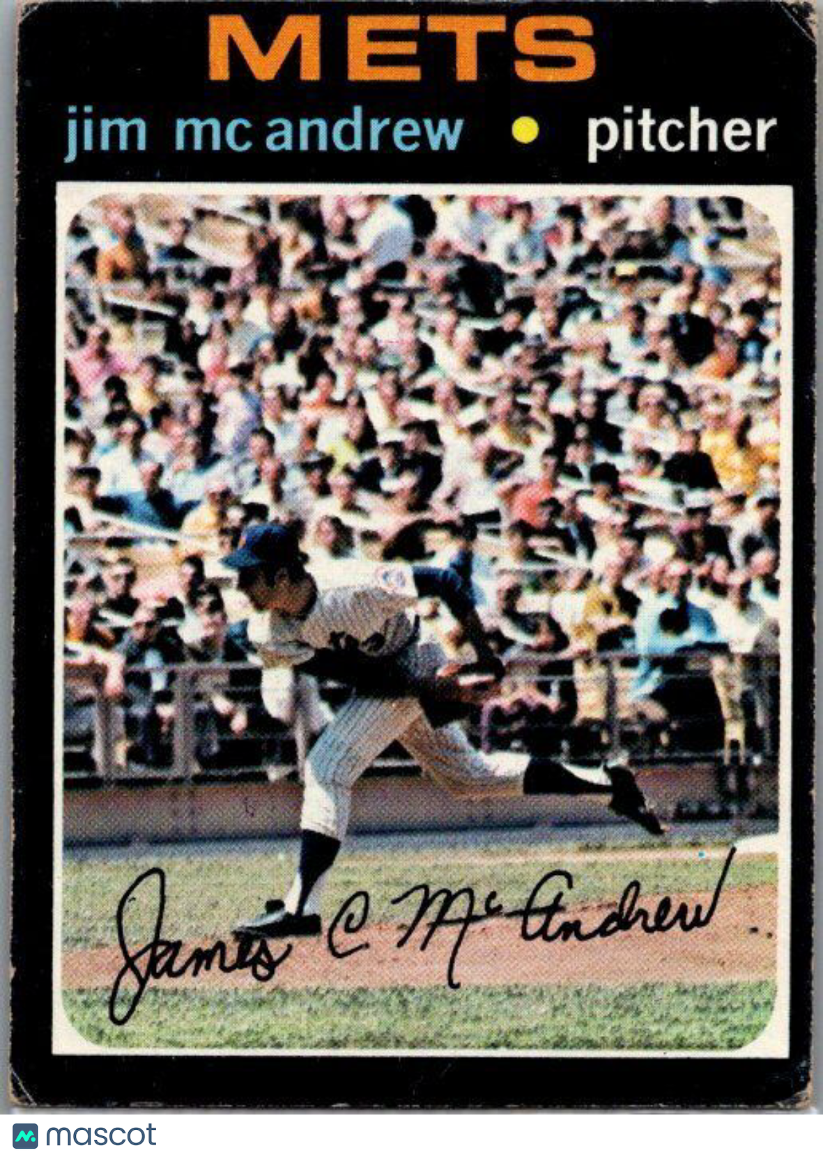 1971 Topps #428 Jim McAndrew