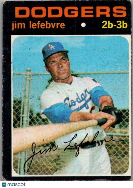 1971 Topps #459 Jim Lefebvre