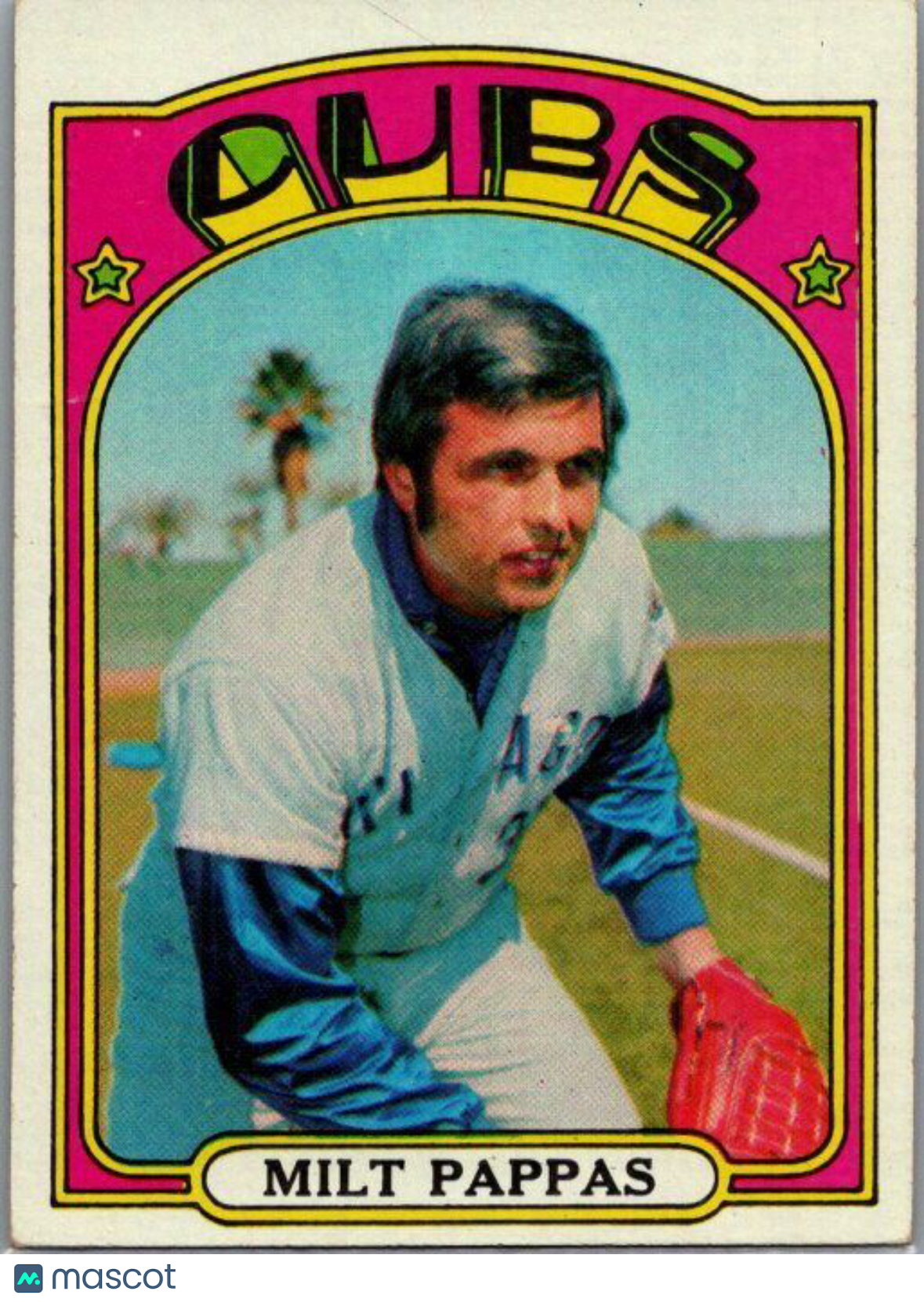 1972 Topps #208 Milt Pappas