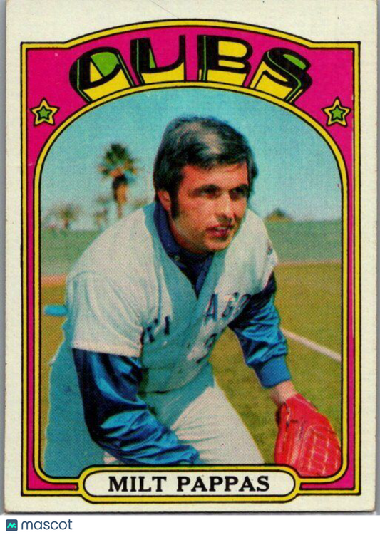 1972 Topps #208 Milt Pappas