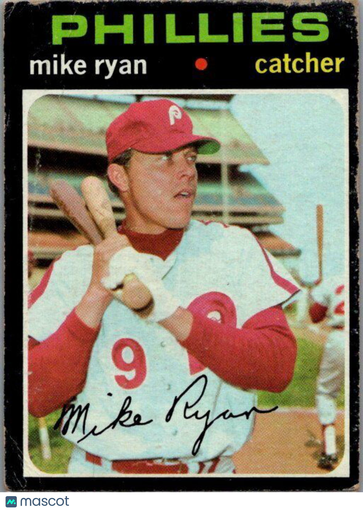 1971 Topps #533 Mike Ryan