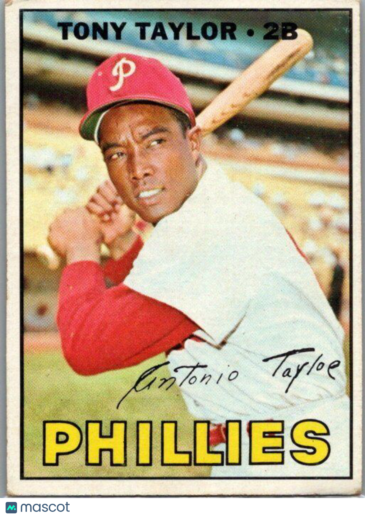 1967 Topps #126 Tony Taylor