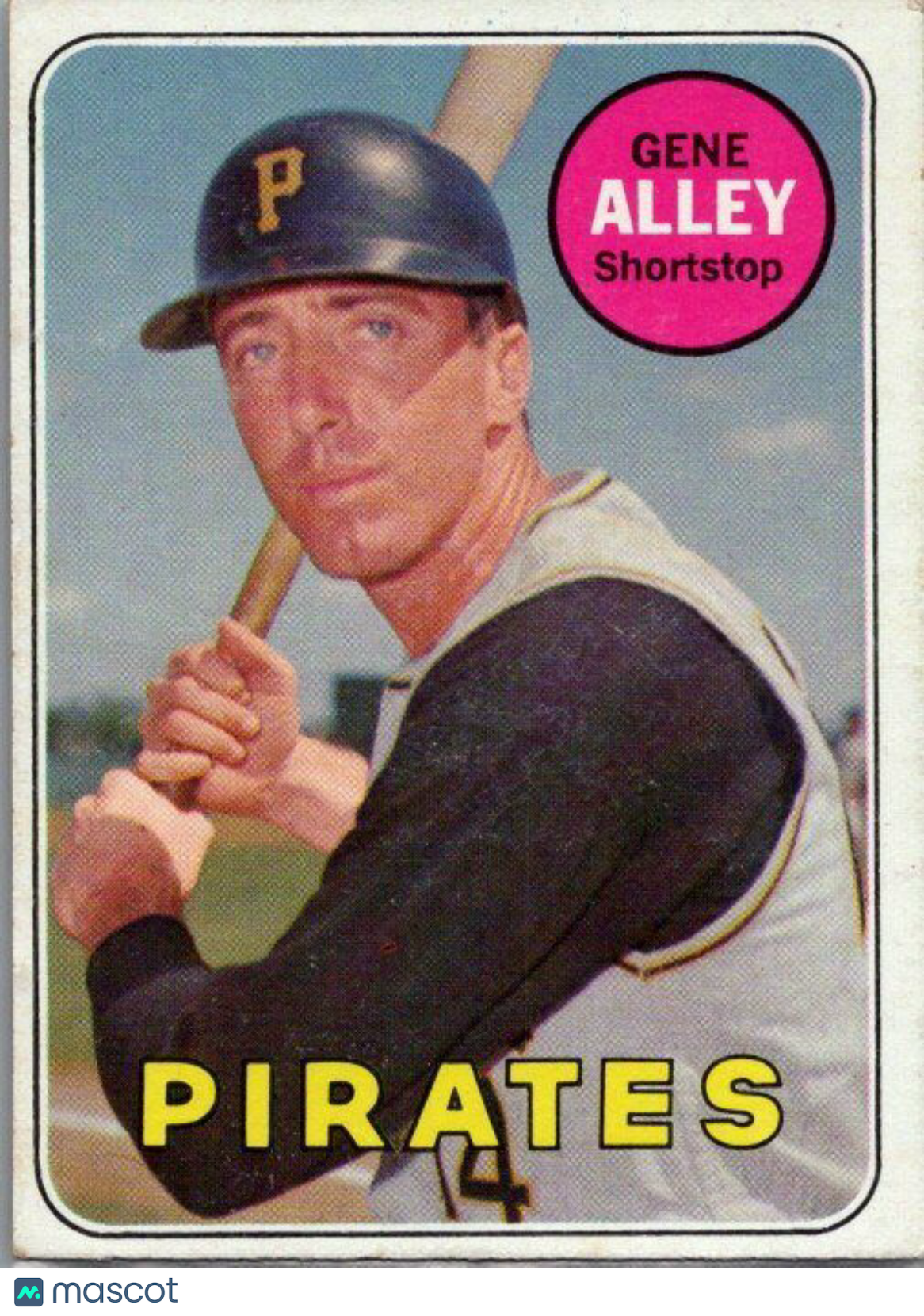 1969 Topps #436 Gene Alley