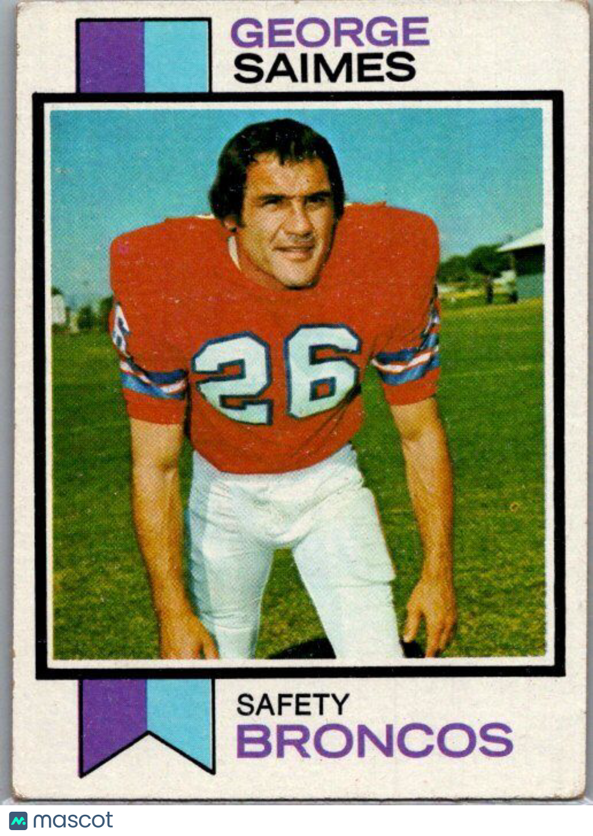 1973 Topps #78 George Saimes