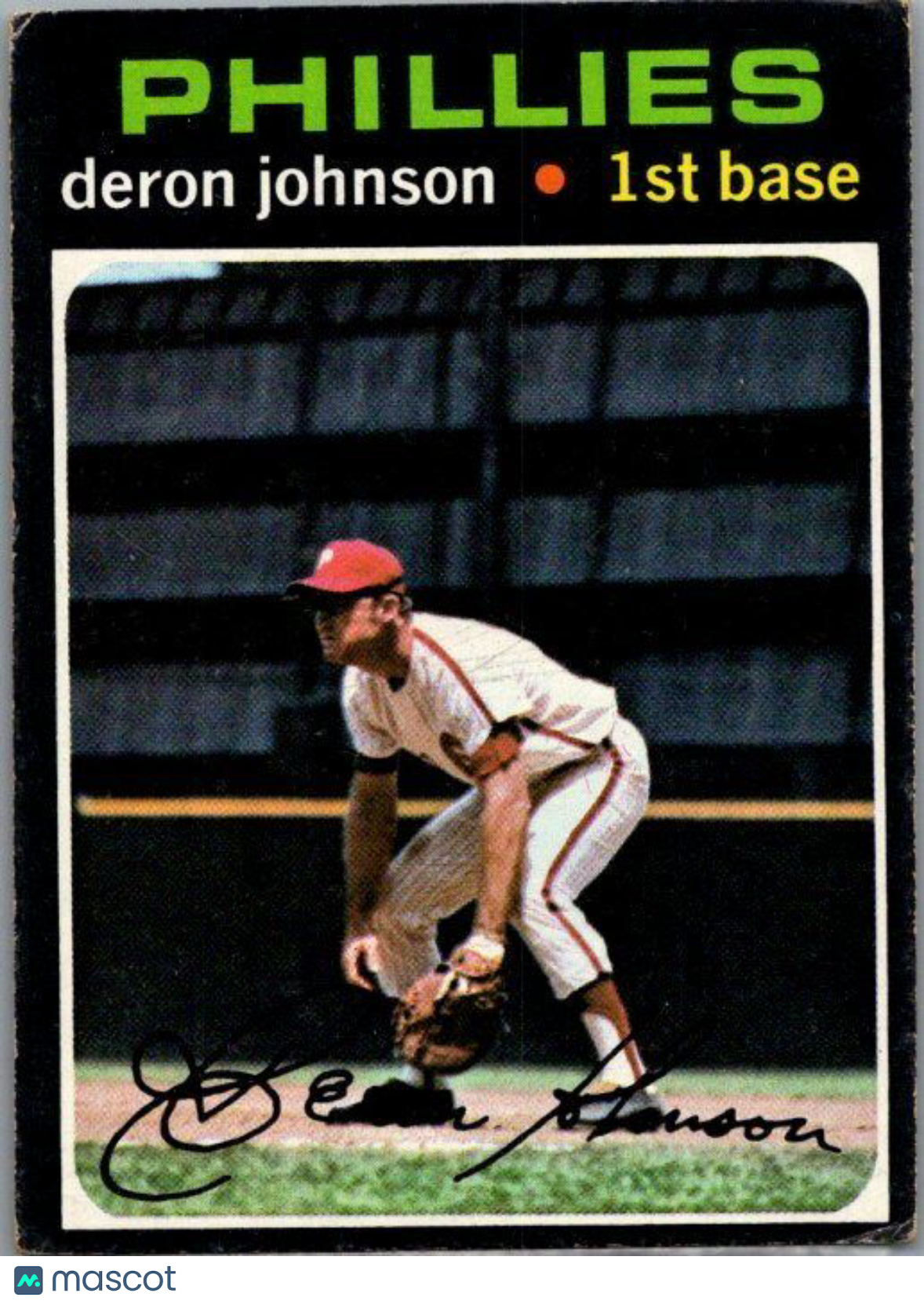 1971 Topps #490 Deron Johnson