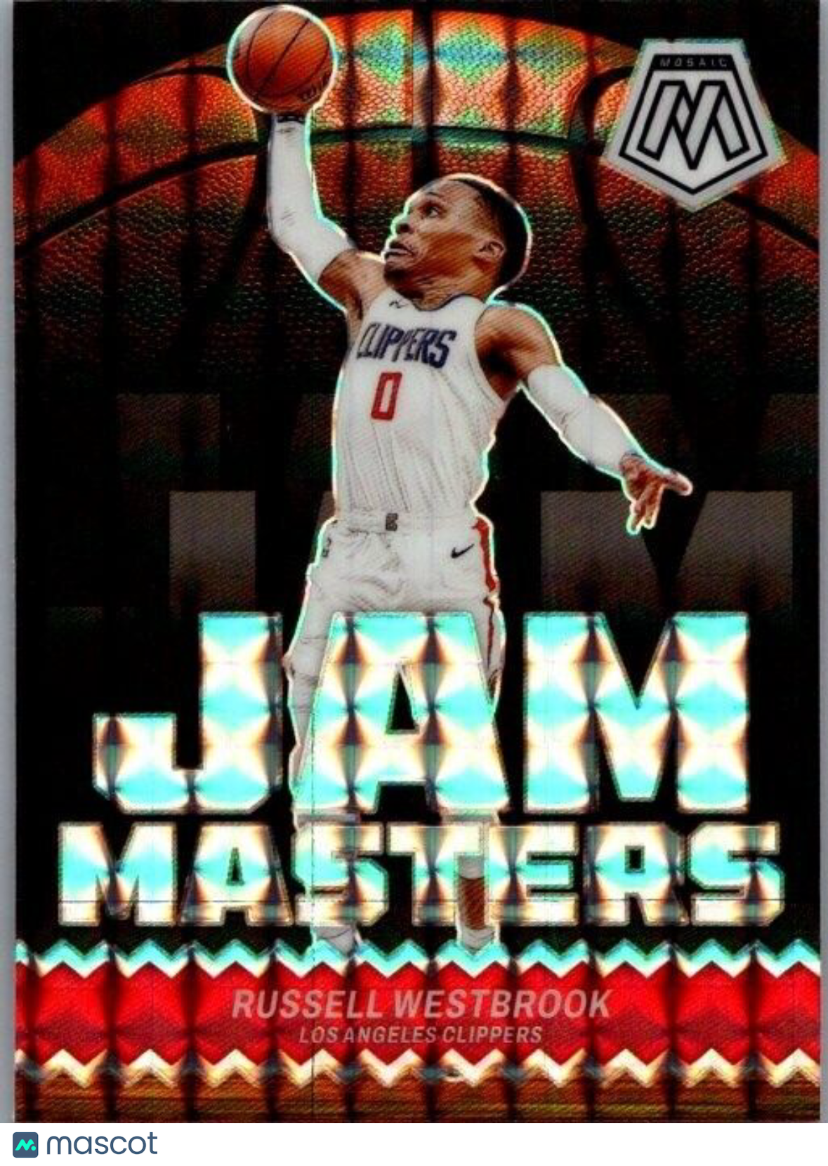 2023-24 Panini Mosaic - Jam Masters #10 Russell Westbrook Mosaic