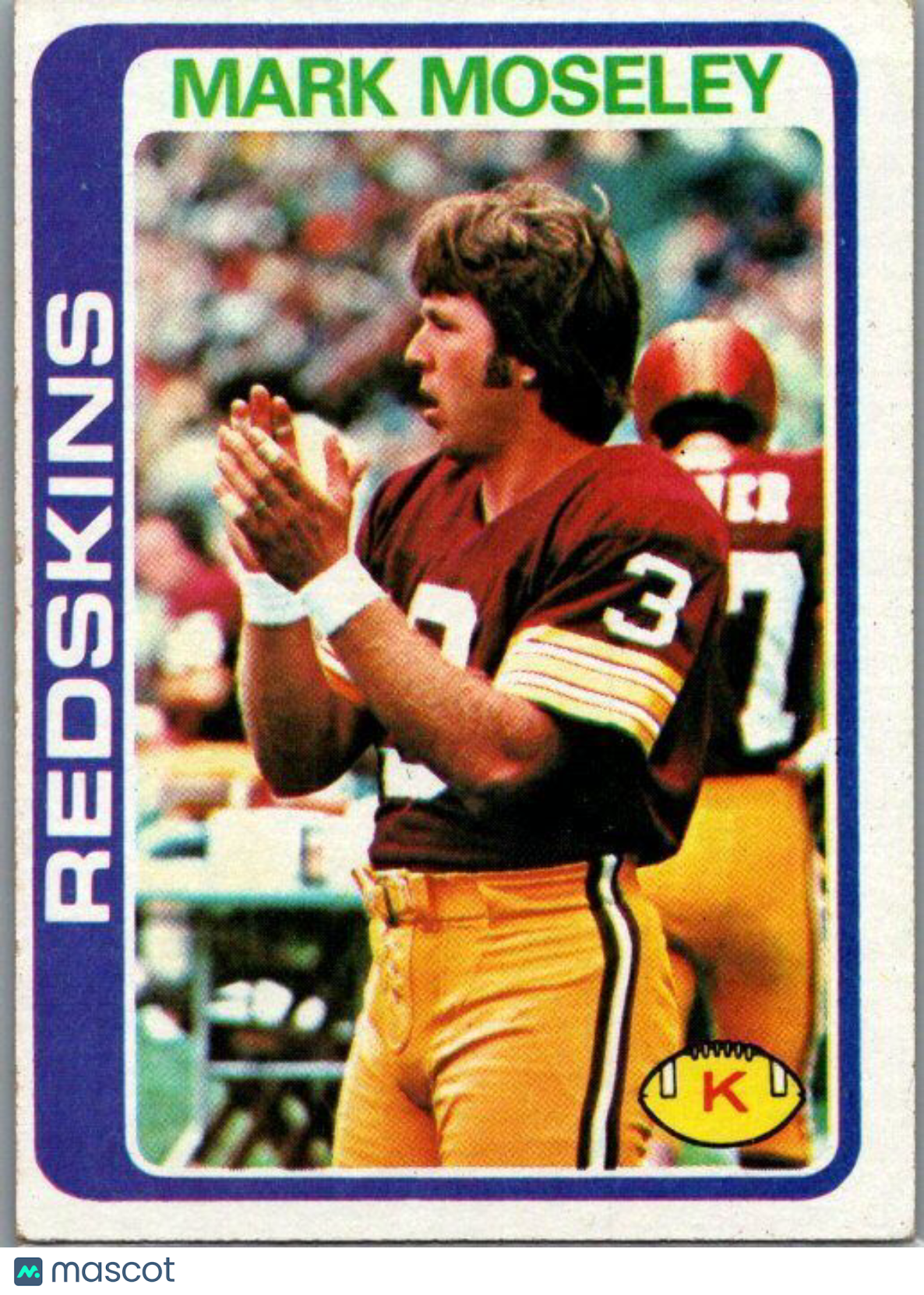 1978 Topps #396 Mark Moseley