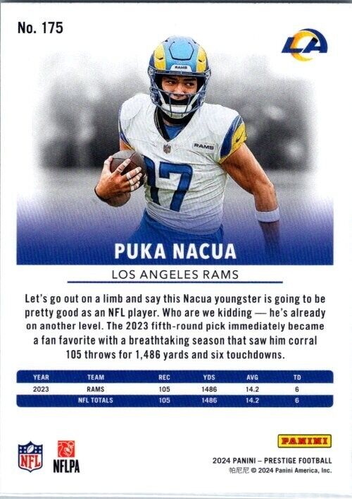 2024 Panini Prestige - Puka Nacua  #175