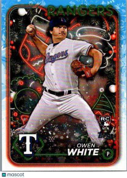 2024 Topps Holiday #H143 Owen White