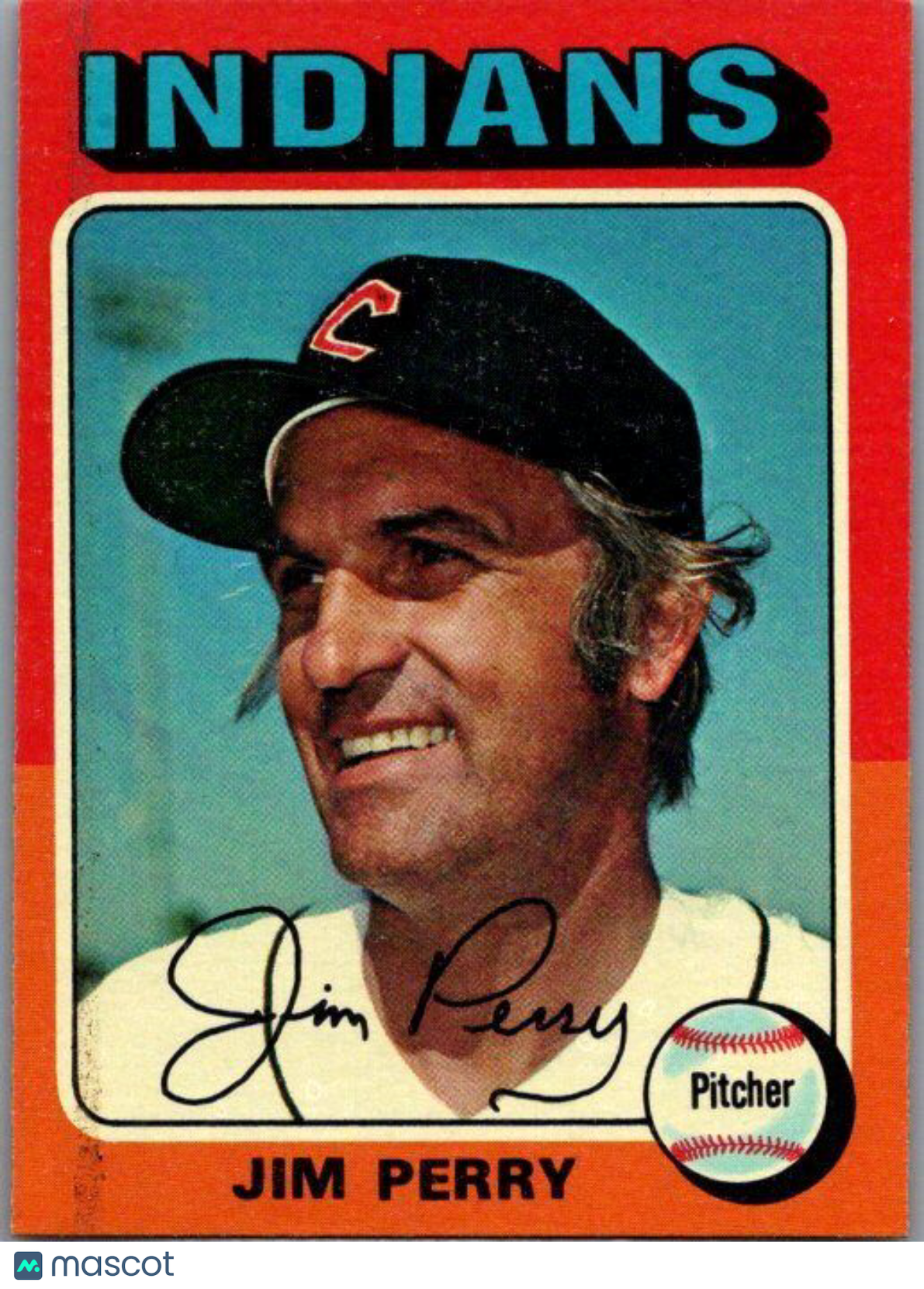 1975 Topps #263 Jim Perry