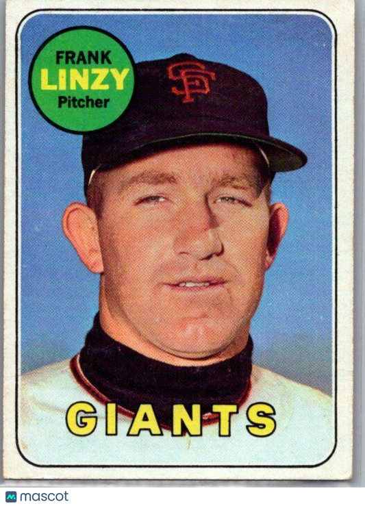 1969 Topps #345 Frank Linzy