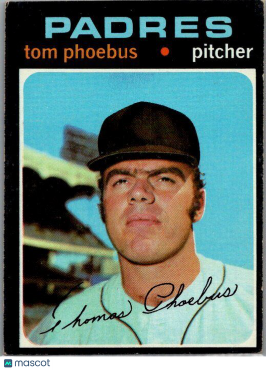 1971 Topps #611 Tom Phoebus