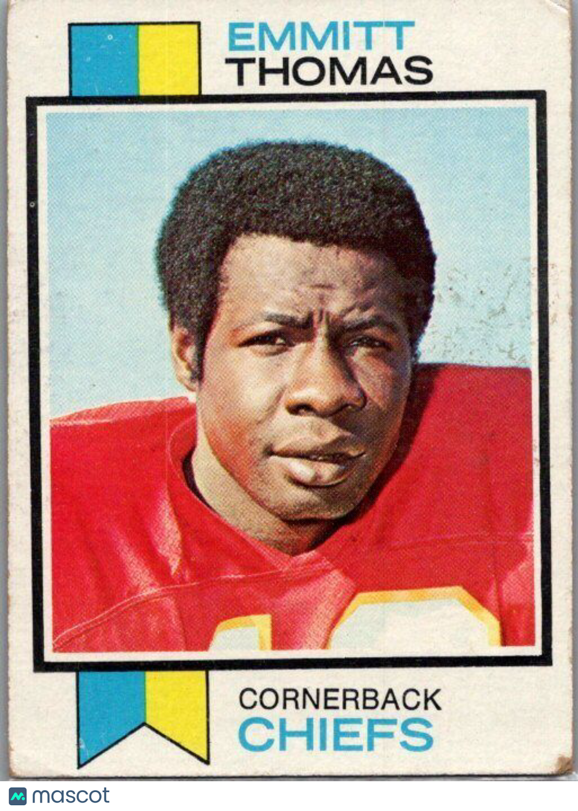 1973 Topps #107 Emmitt Thomas