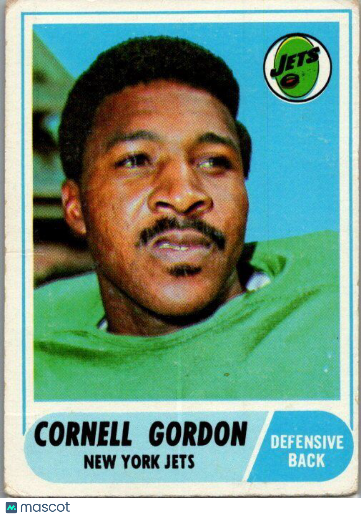 1968 Topps #91 Cornell Gordon