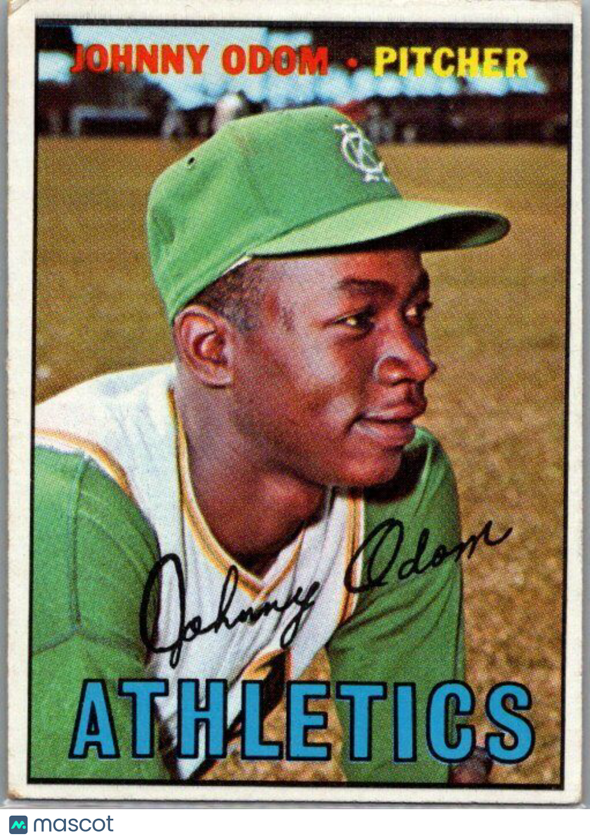 1967 Topps #282 Johnny Odom