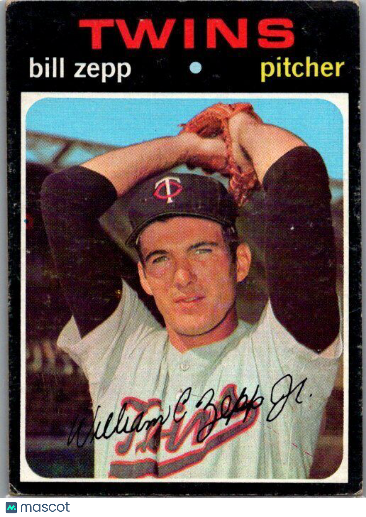 1971 Topps #271 Bill Zepp