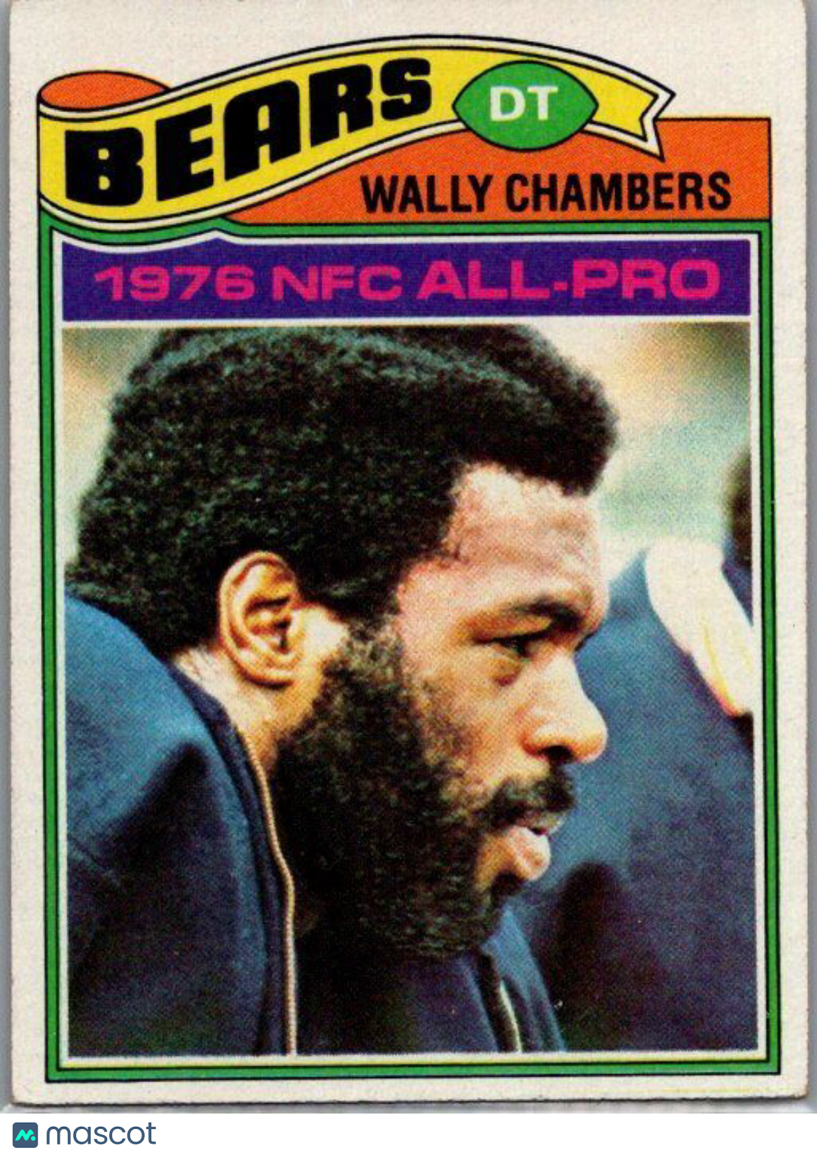 1977 Topps #20 Wally Chambers