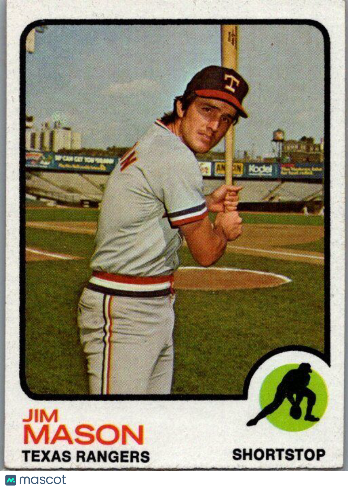 1973 Topps #458 Jim Mason