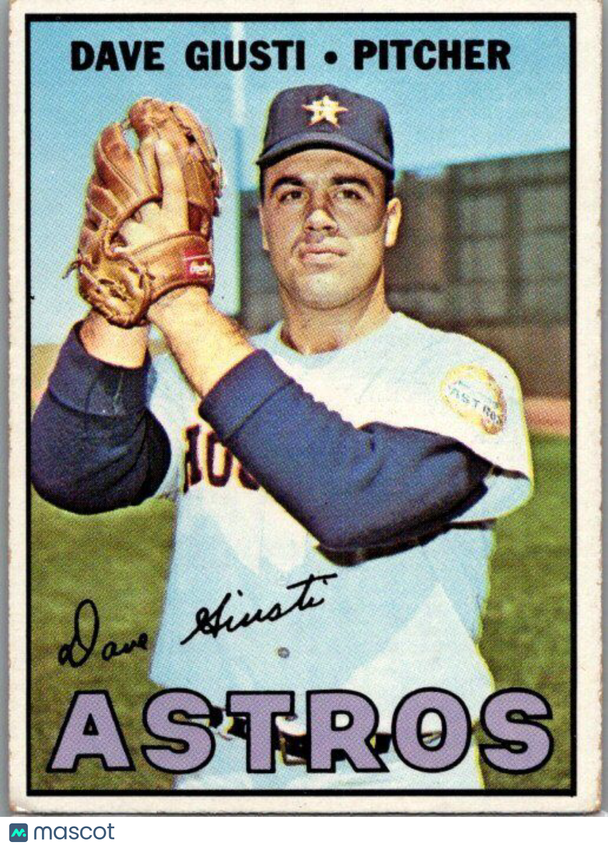 1967 Topps #318 Dave Giusti