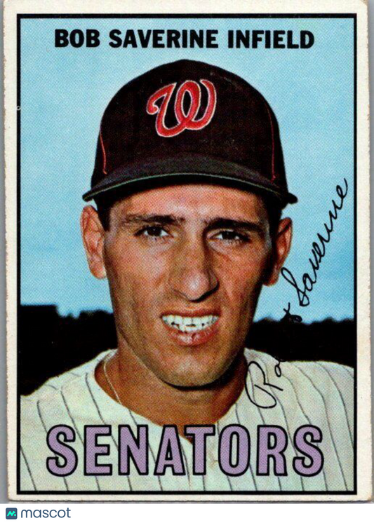 1967 Topps #27 Bob Saverine