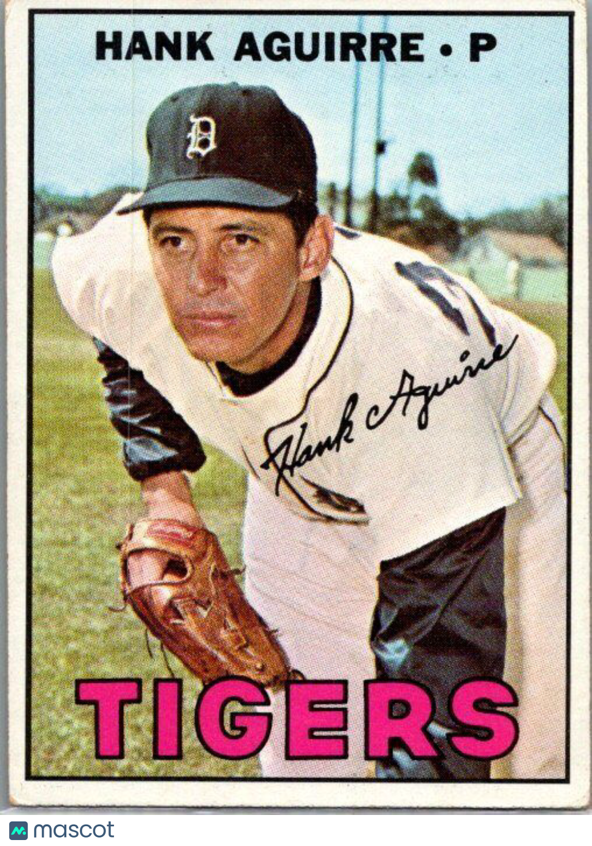 1967 Topps #263 Hank Aguirre