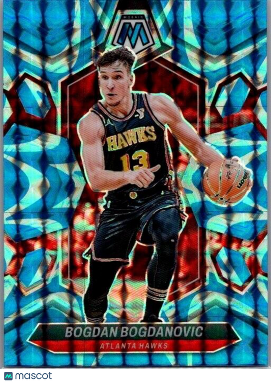 2023-24 Panini Mosaic - #24 Bogdan Bogdanovic Blue Reactive