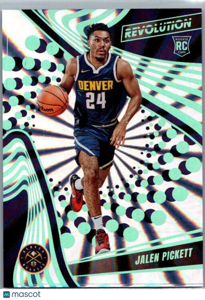 2023-24 Panini Revolution #132 Jalen Pickett Asia Holo Silver #/75