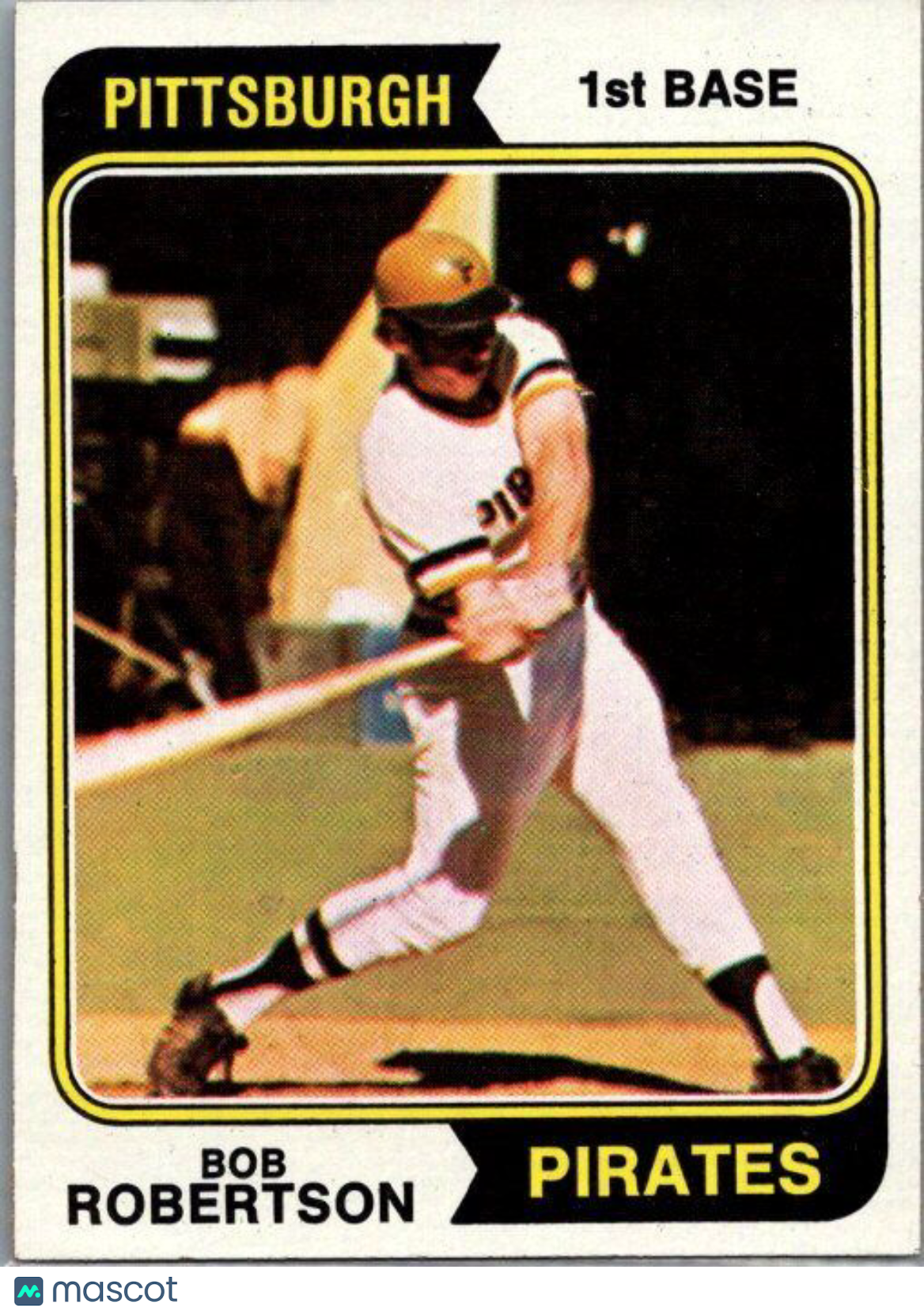 1974 Topps #540 Bob Robertson