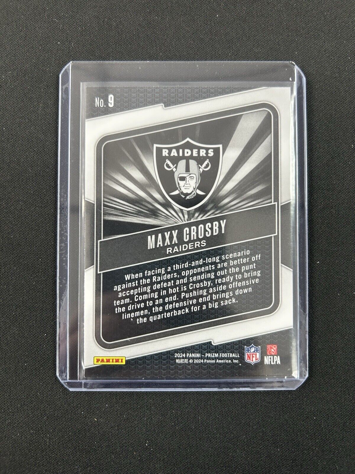 2024 Panini Prizm Football Hype #9 Maxx Crosby