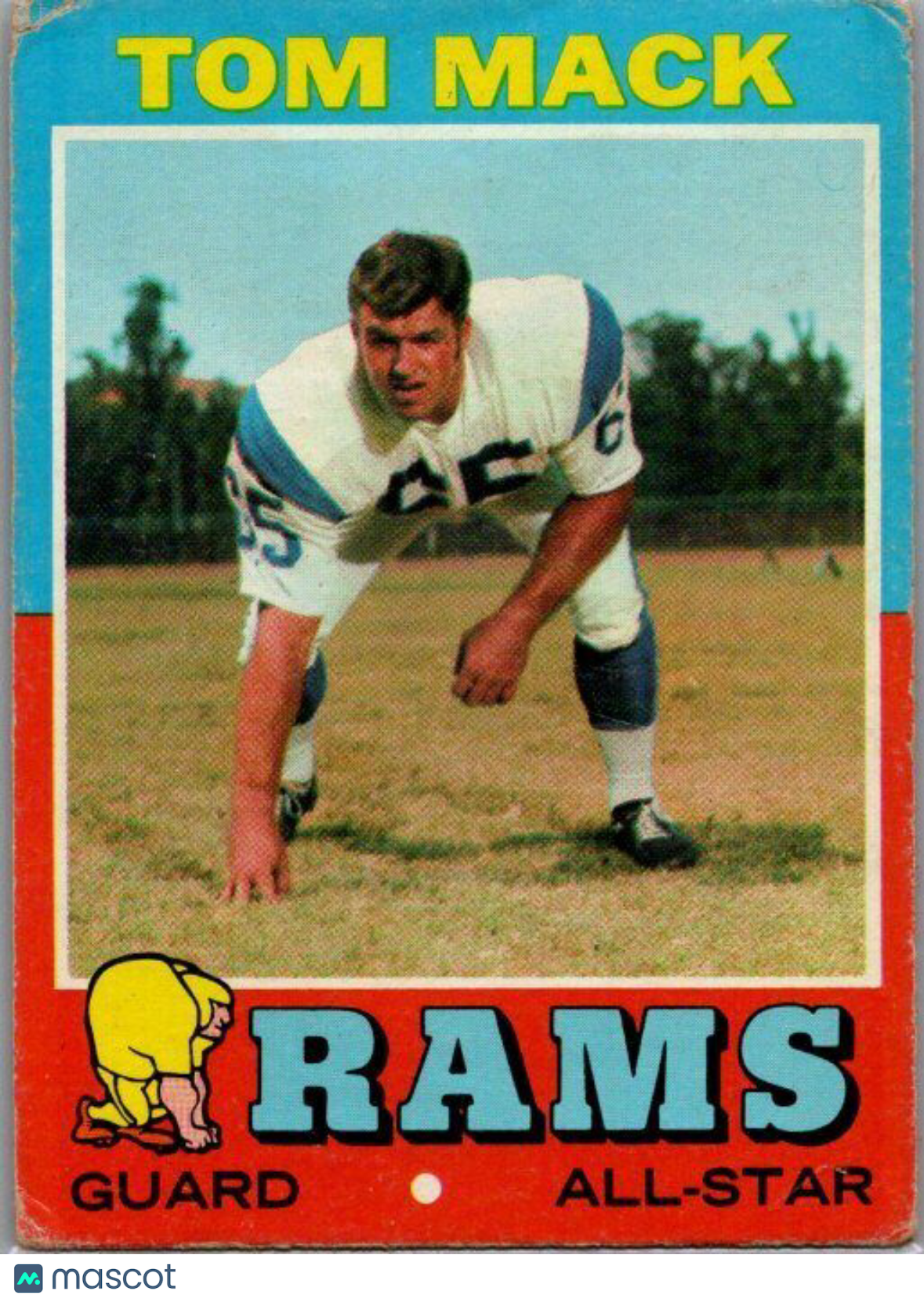 1971 Topps #94 Tom Mack