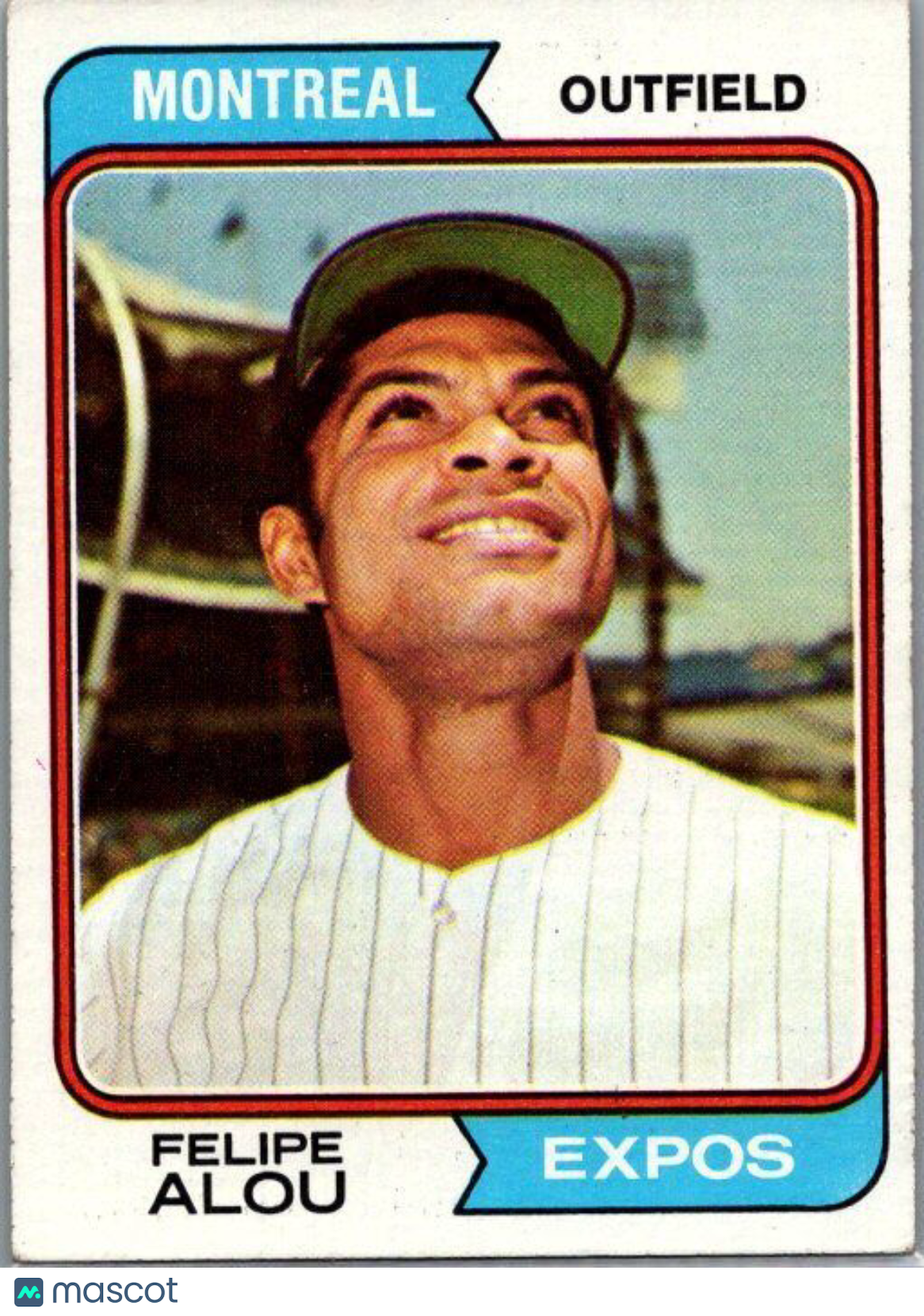 1974 Topps #485 Felipe Alou