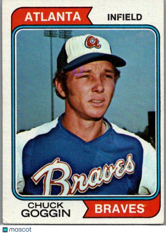 1974 Topps #457 Chuck Goggin