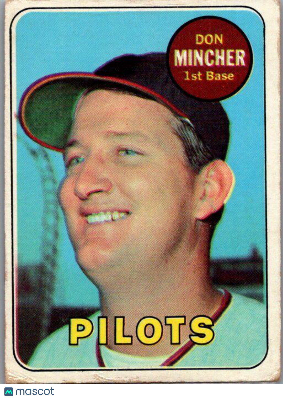 1969 Topps #285 Don Mincher