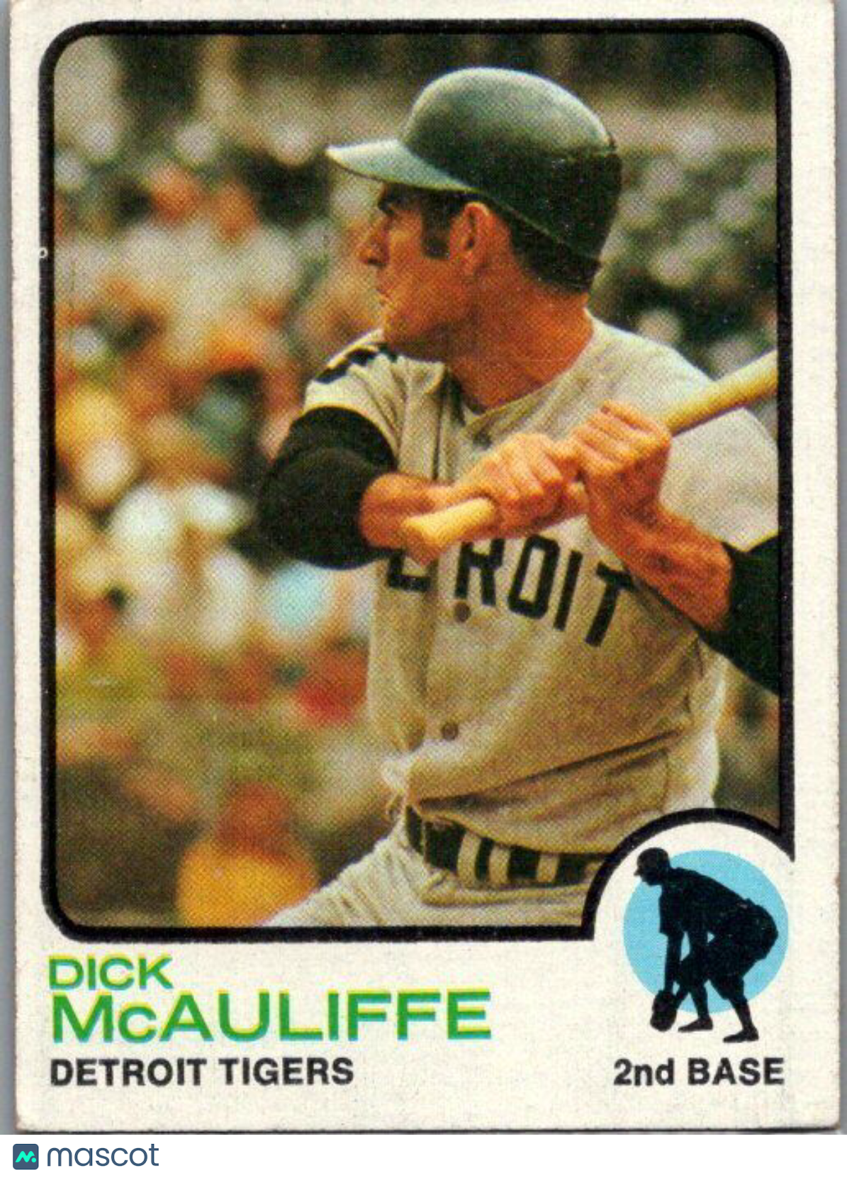 1973 Topps #349 Dick McAuliffe