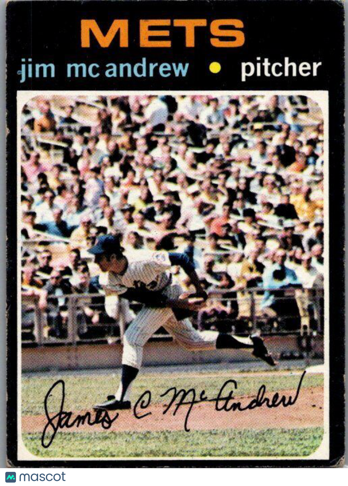 1971 Topps #428 Jim McAndrew