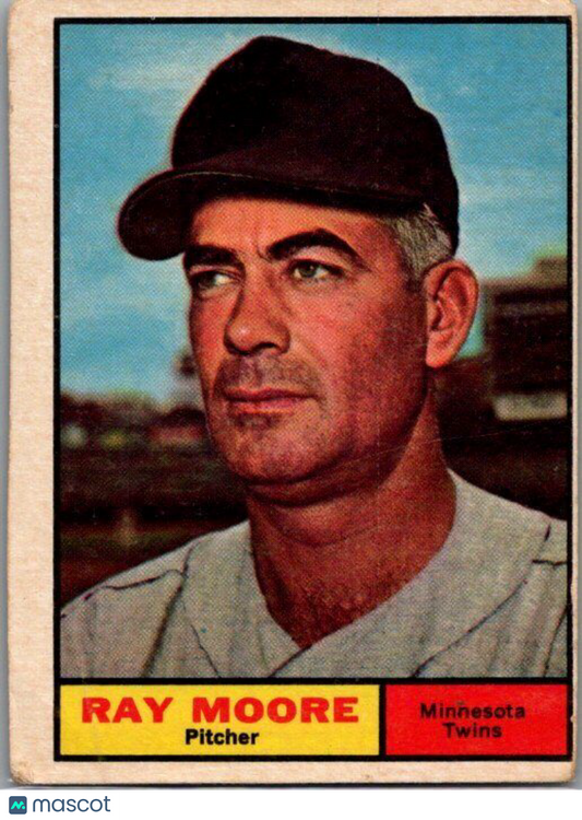 1961 Topps #289 Ray Moore