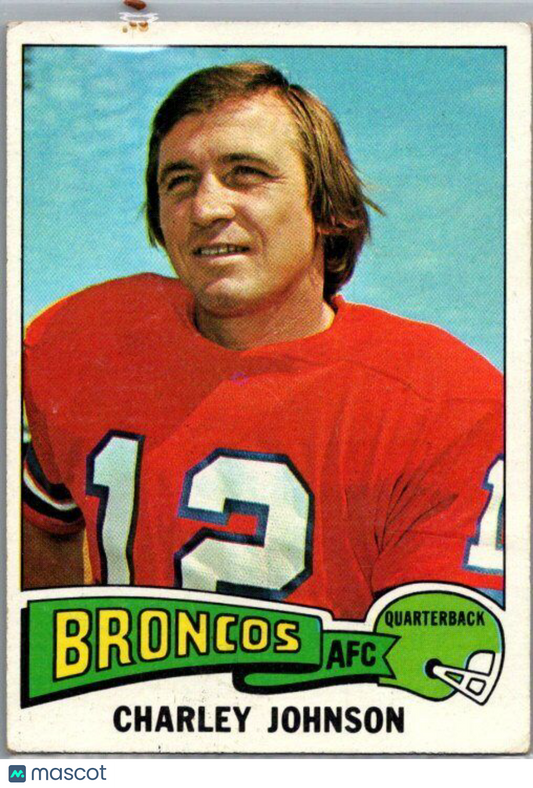 1975 Topps #295 Charley Johnson